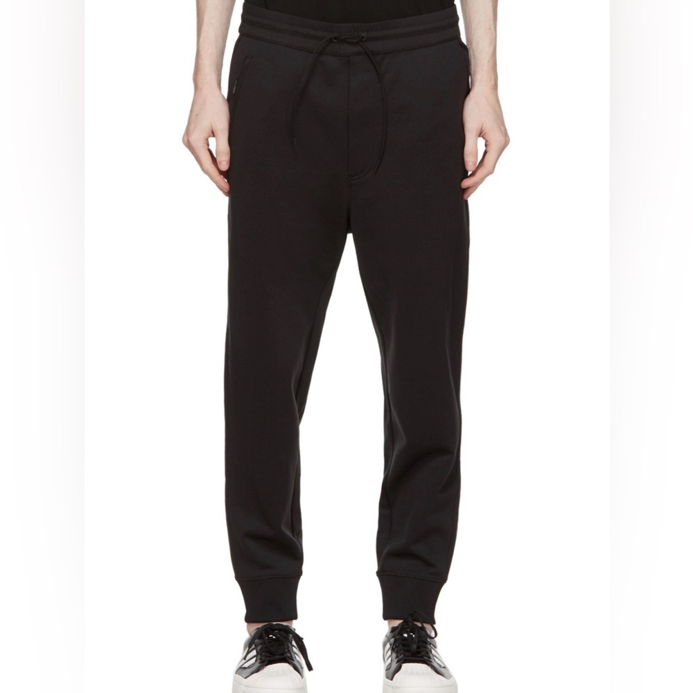 Y-3 Men's Classic Black Cuffed Pants